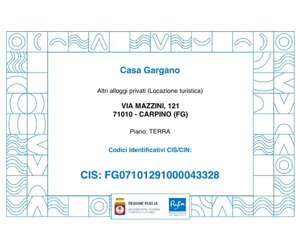 Casa Vacanza Gargano 卡尔皮诺 外观 照片